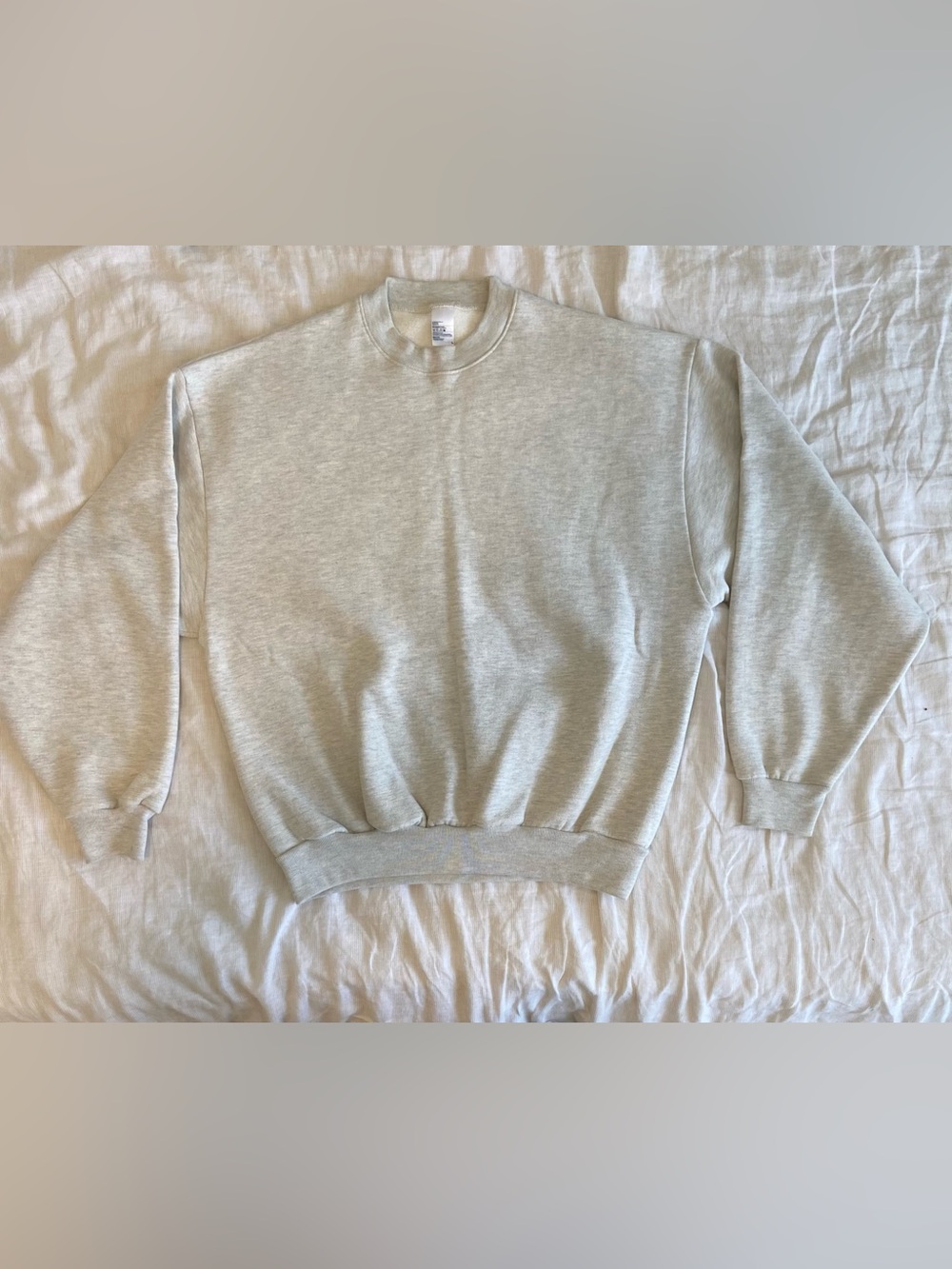 Los Angeles Apparel 12 oz. Fleece Wide Crew Sweatshirt